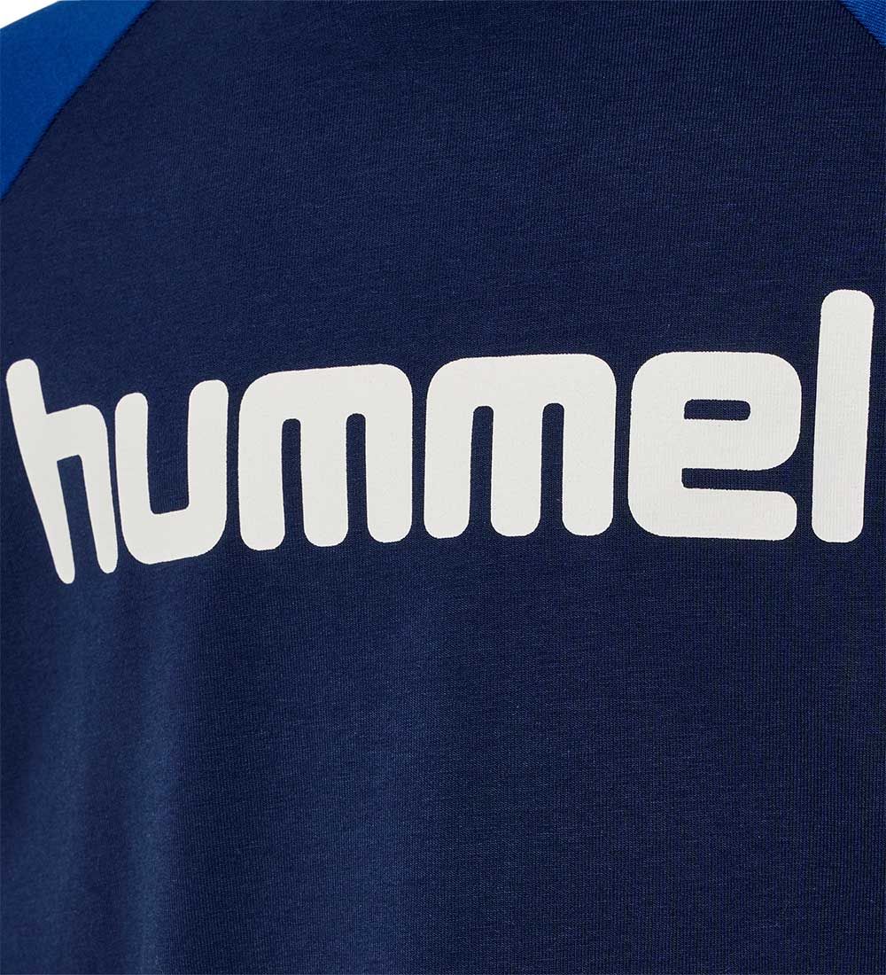 Hummel Bluse - hmlBoys - Navy Poeny