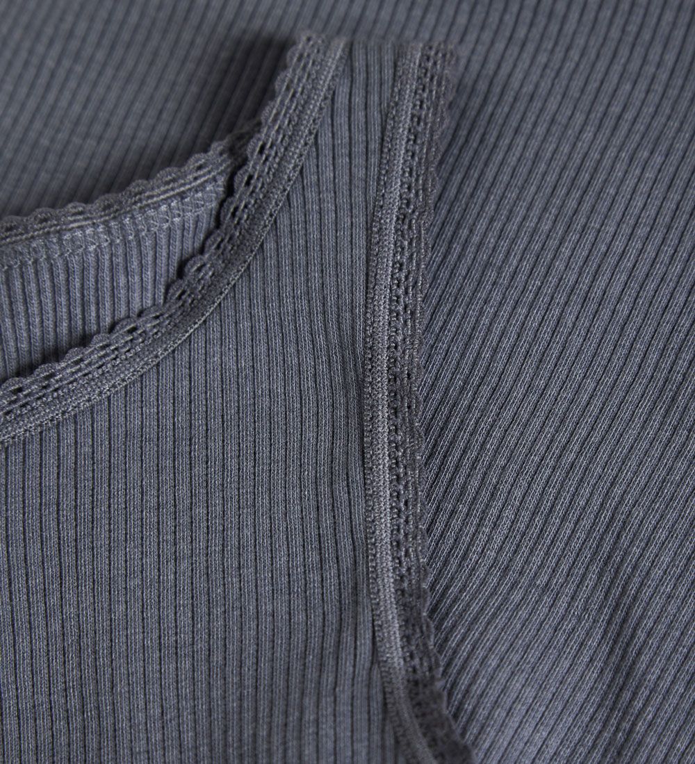 Minymo Top - Rib - Folkstone Gray