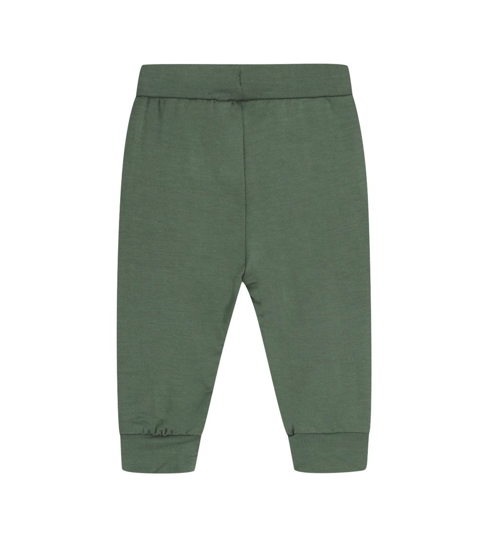 Hust and Claire Sweatpants - Gutti - Bambus - Turtle Green