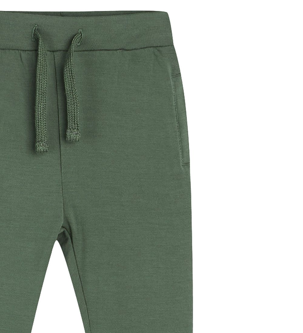 Hust and Claire Sweatpants - Gutti - Bambus - Turtle Green