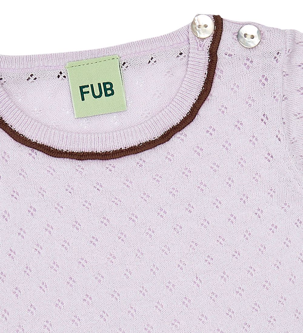 FUB Body k/æ - Strik - Pointelle - Ametyst