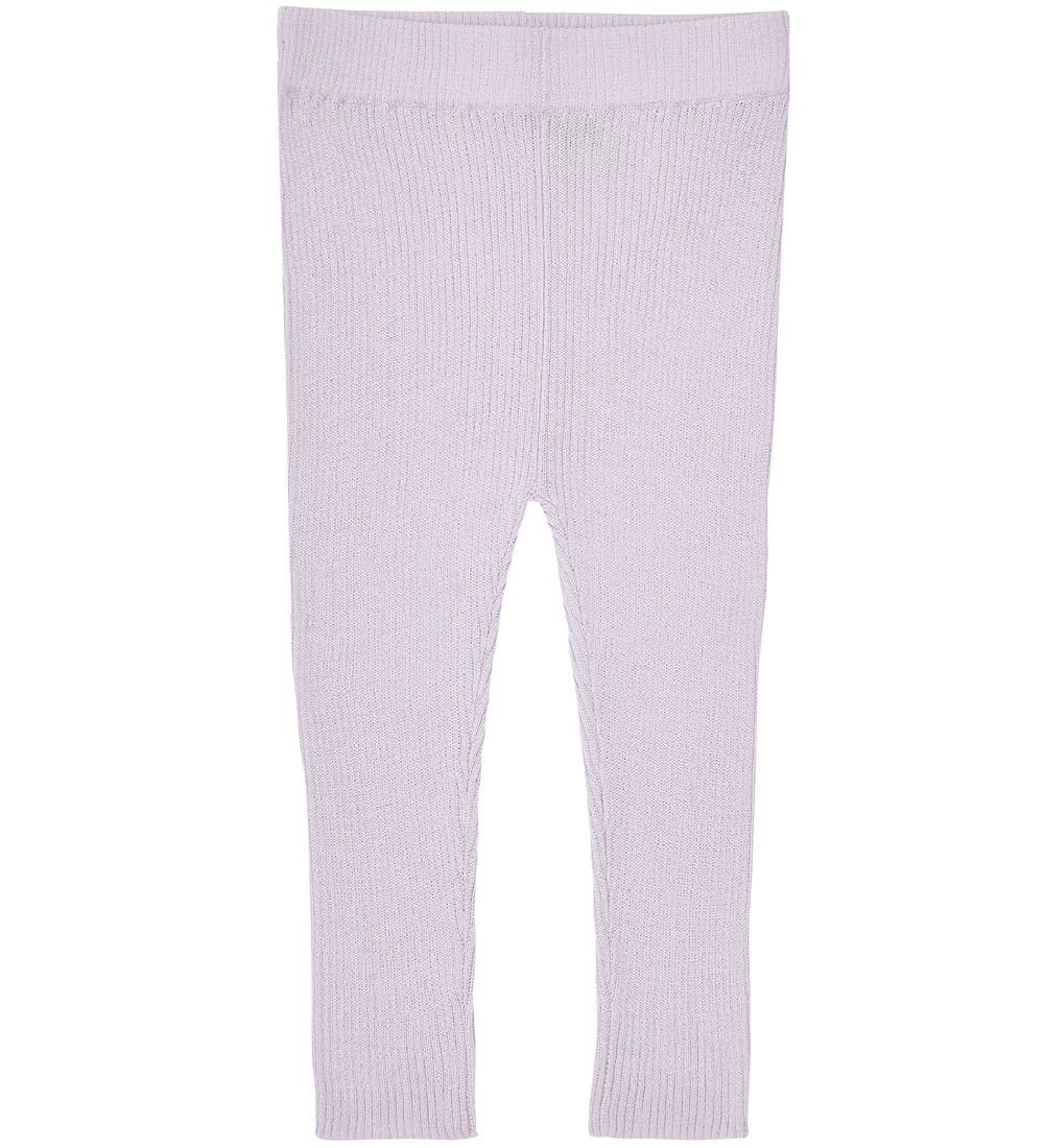 FUB Leggings - Rib - Slim - Ametyst