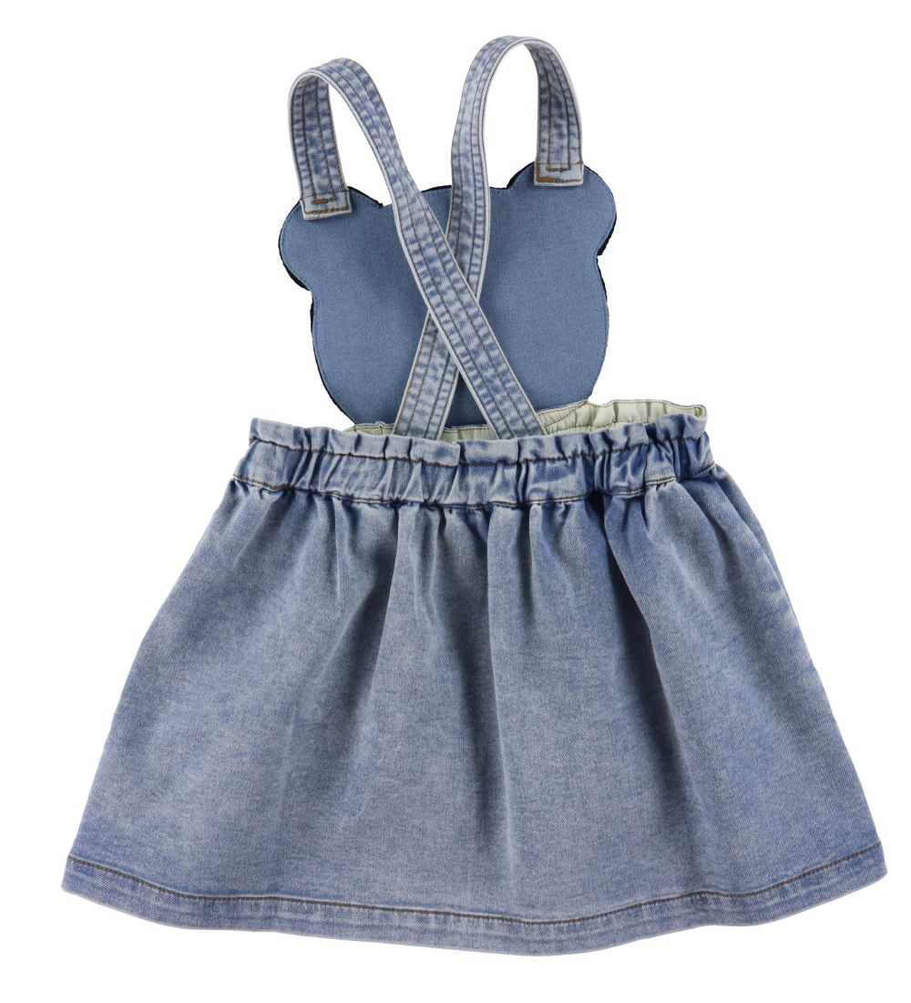 Moschino Sæt - T-Shirt/Spencer - Denim - Navy/Blå m. Logo