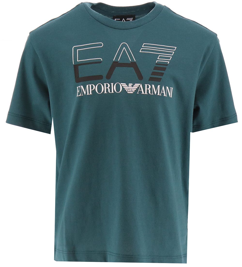 EA7 T-shirt - Mediterranea m. Sort
