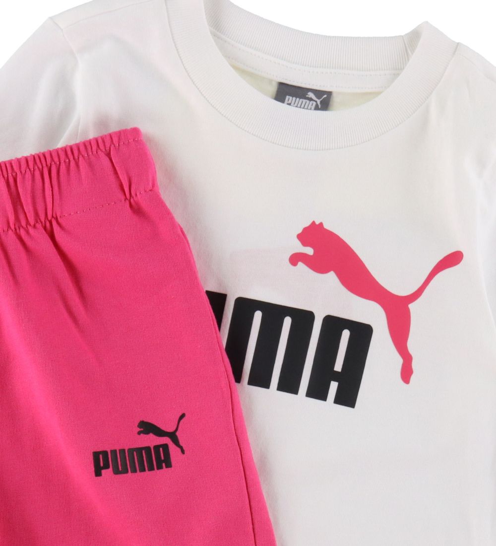 Puma St - Minicats - Hvid/Pink