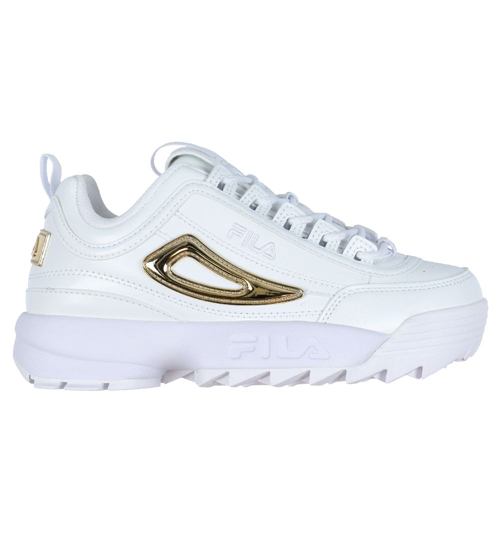 Fila Sneakers - Disruptor M - White/Gold