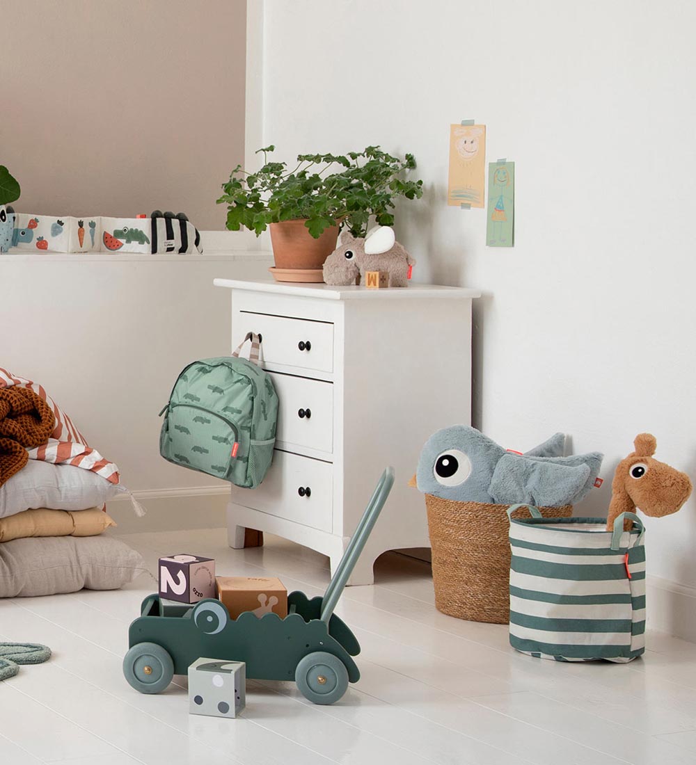Done By Deer Bamse - Birdee - 42 cm - Blå