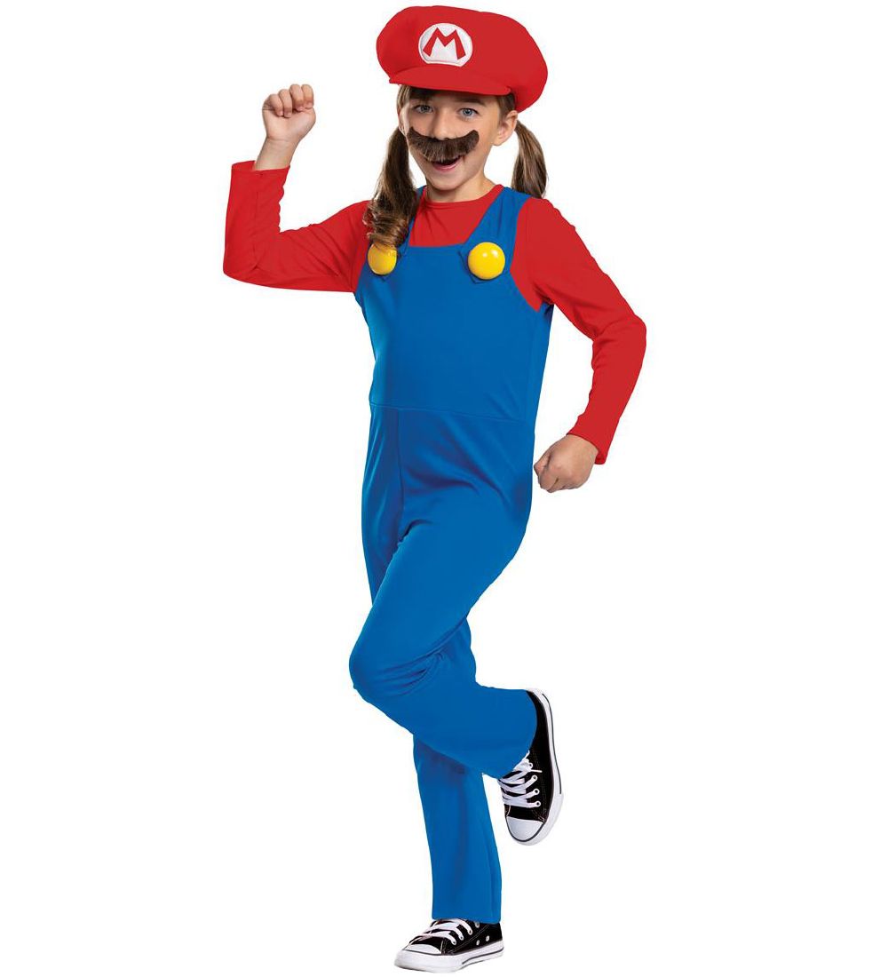 Disguise Udklædning - Super Mario - Mario
