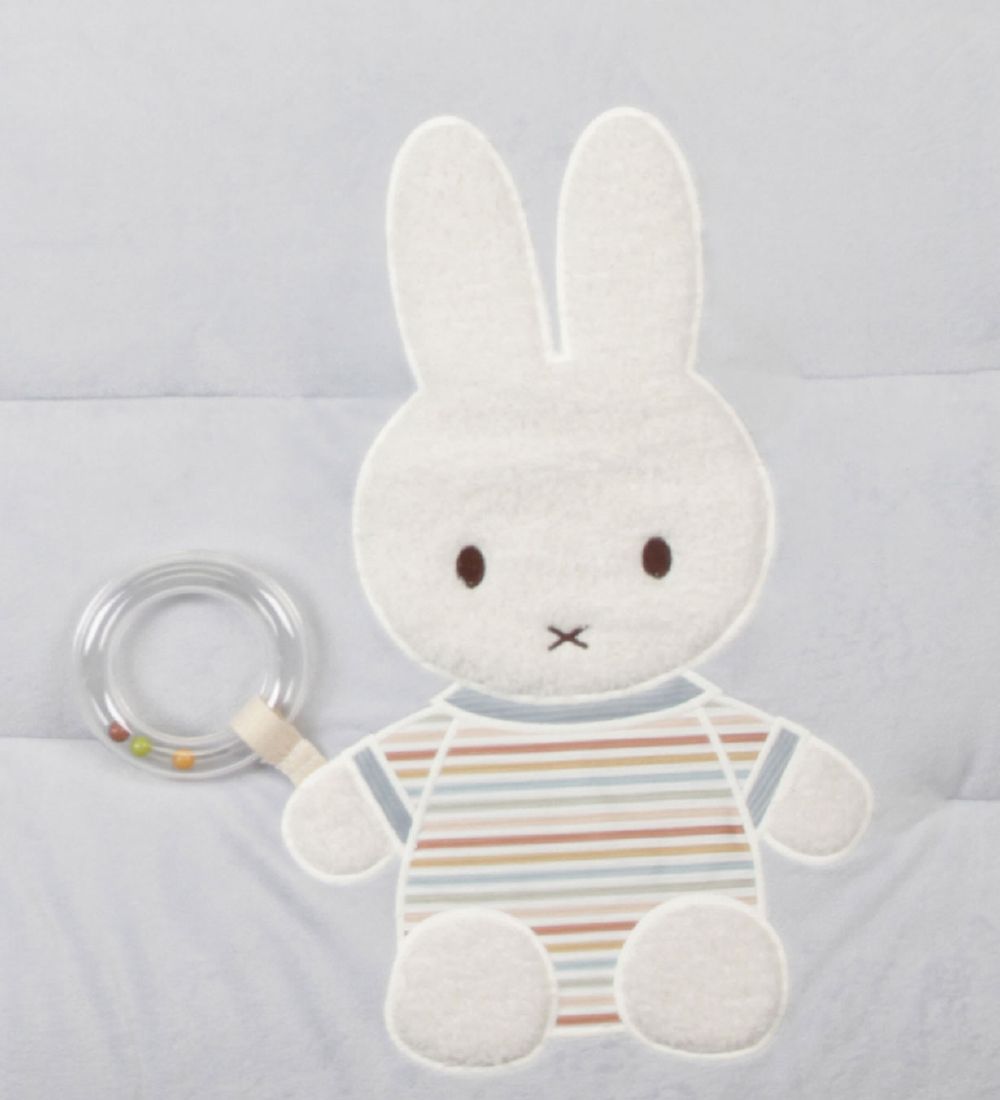 Little Dutch Legetæppe - Miffy - 100x80 cm - Vintage Sunny Strip
