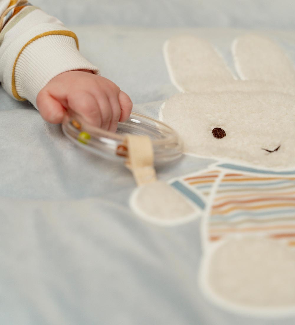 Little Dutch Legetæppe - Miffy - 100x80 cm - Vintage Sunny Strip