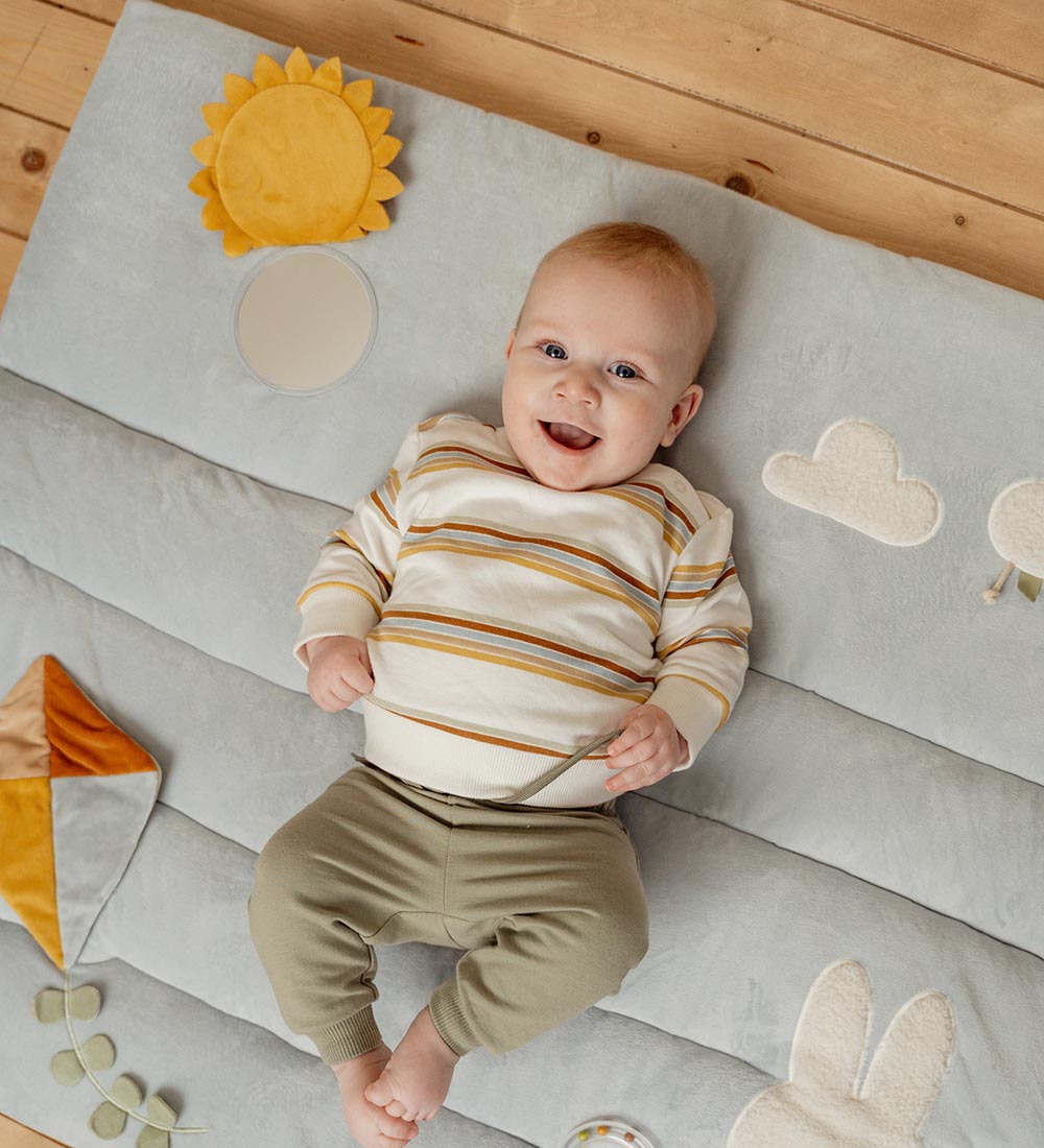 Little Dutch Legetæppe - Miffy - 100x80 cm - Vintage Sunny Strip