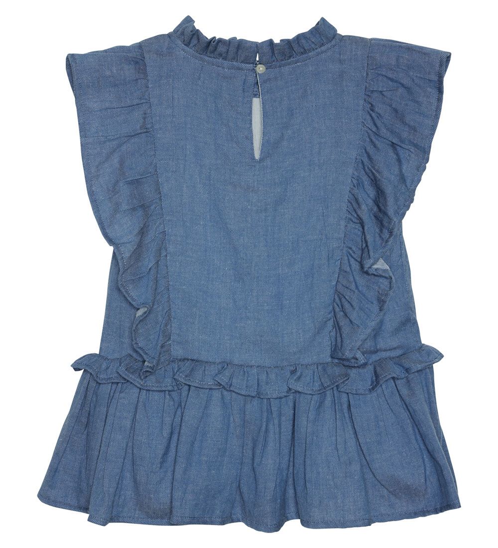 Creamie Top - Chambray - Blue Denim