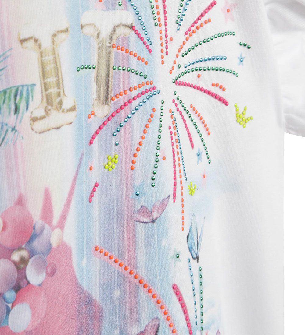 Billieblush T-shirt - Dream It - Hvid