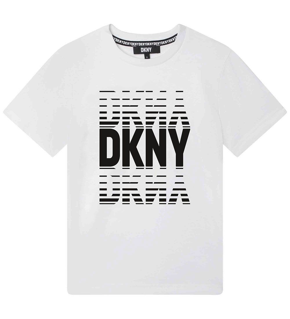 DKNY T-shirt - Hvid m. Sort