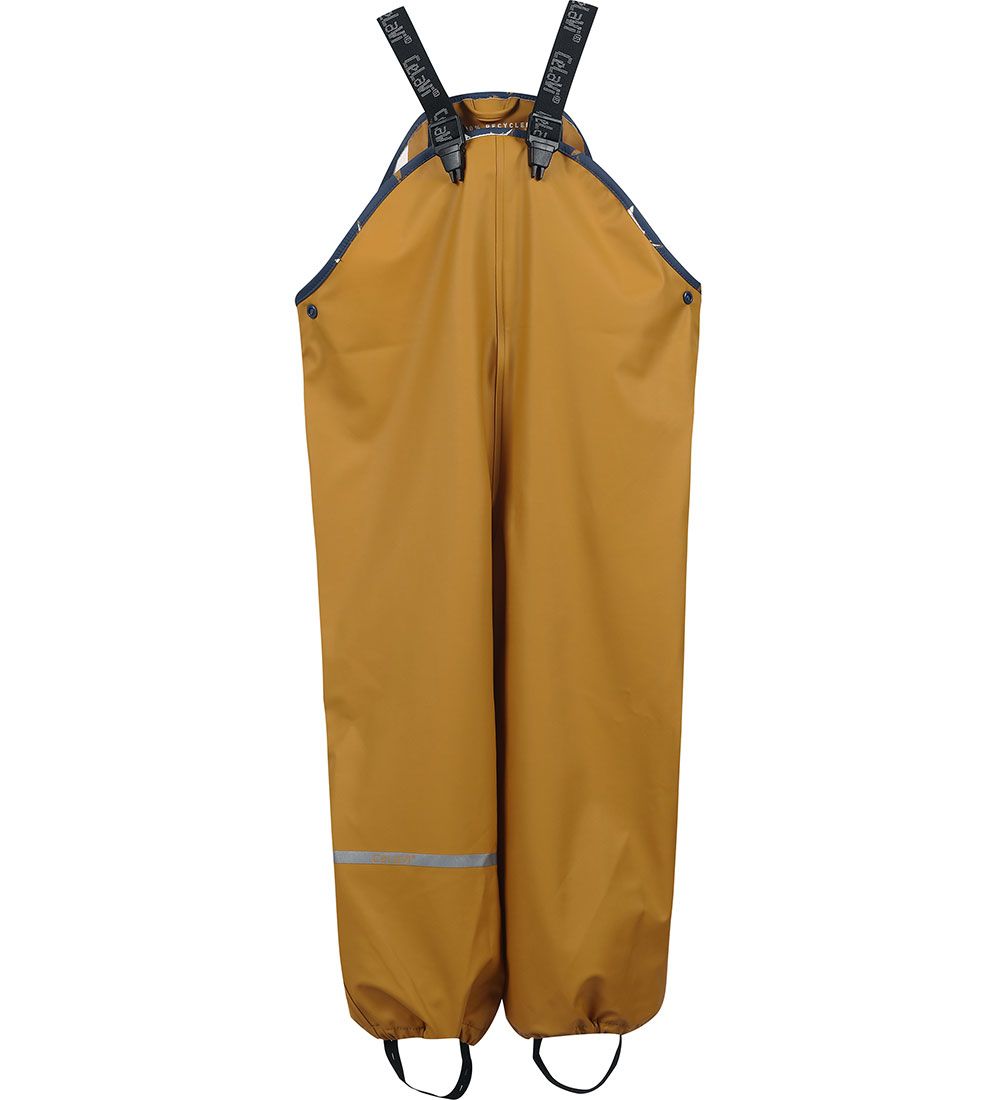 CeLaVi Regntøj m. Seler - PU - Buckthorn Brown m. Hajer