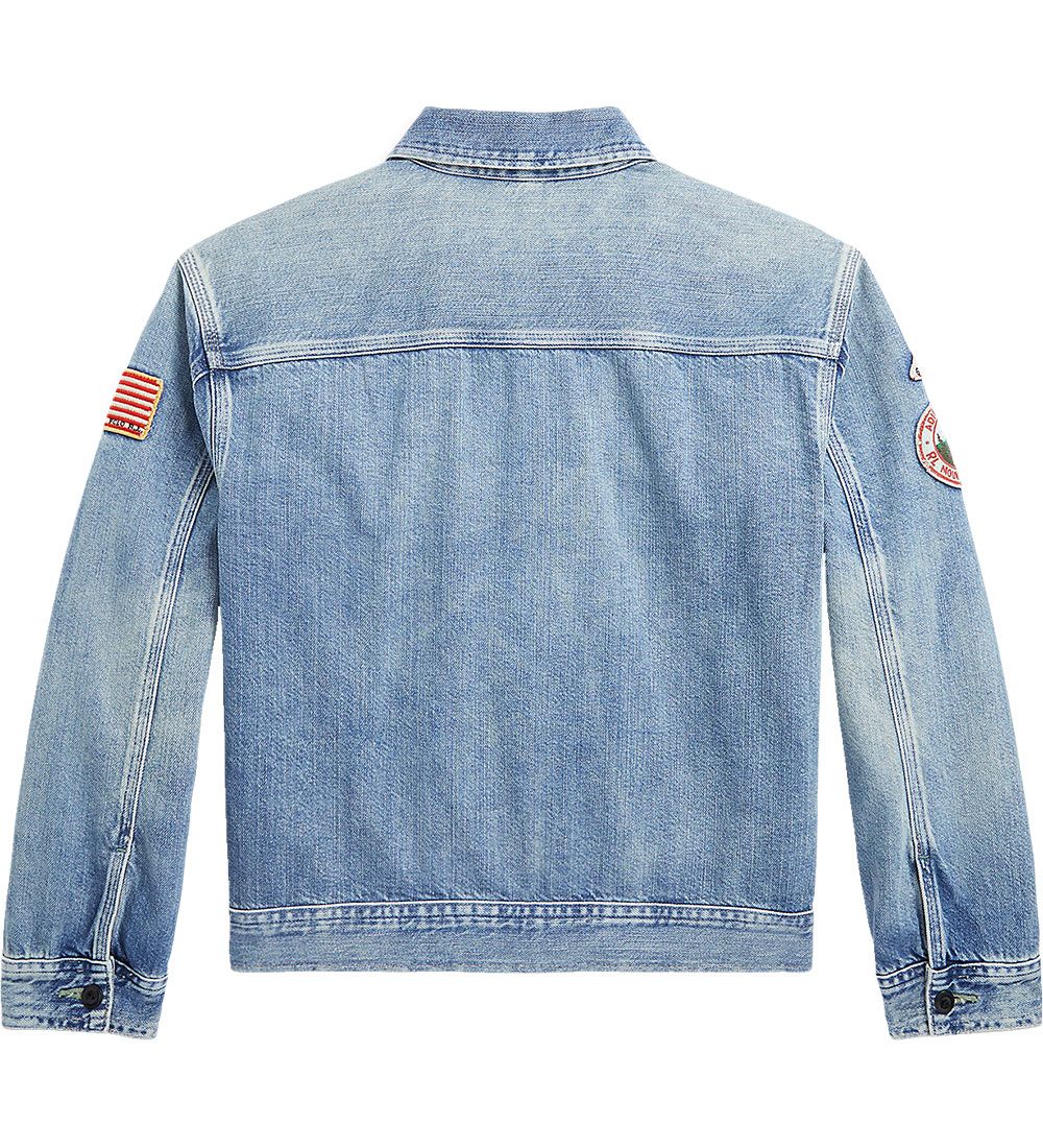 Polo Ralph Lauren Denimjakke - Summit - Blå