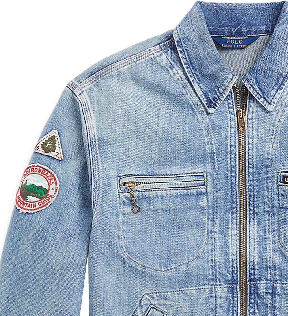 Polo Ralph Lauren Denimjakke - Summit - Blå