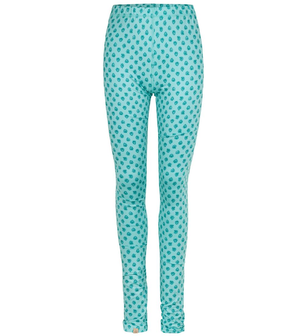 Rosemunde Leggings - Aqua Fated Paisley Print