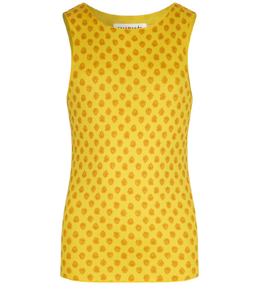 Rosemunde Top - Yellow Fated Paisley Print