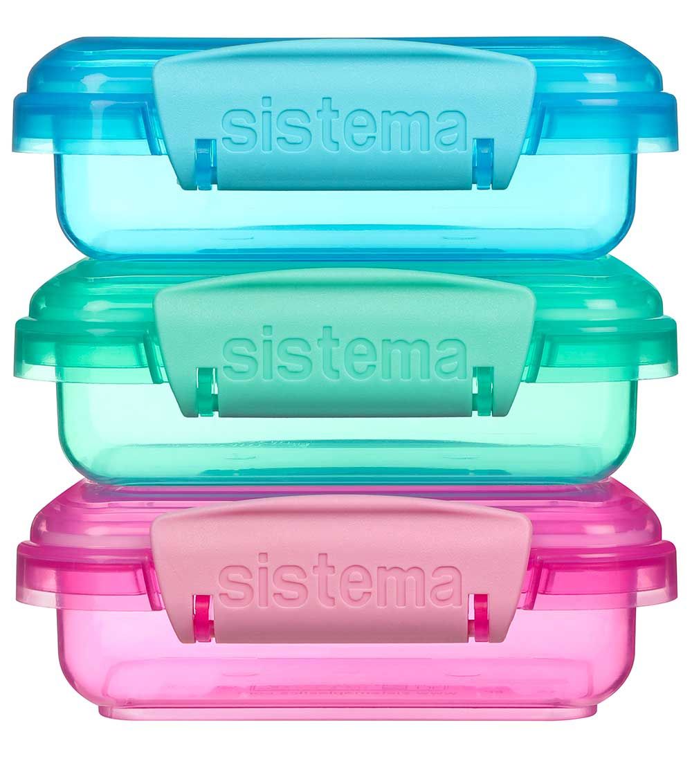 Sistema Madkasser - Lunch Packs - 3-pak - 200 ml - Multi