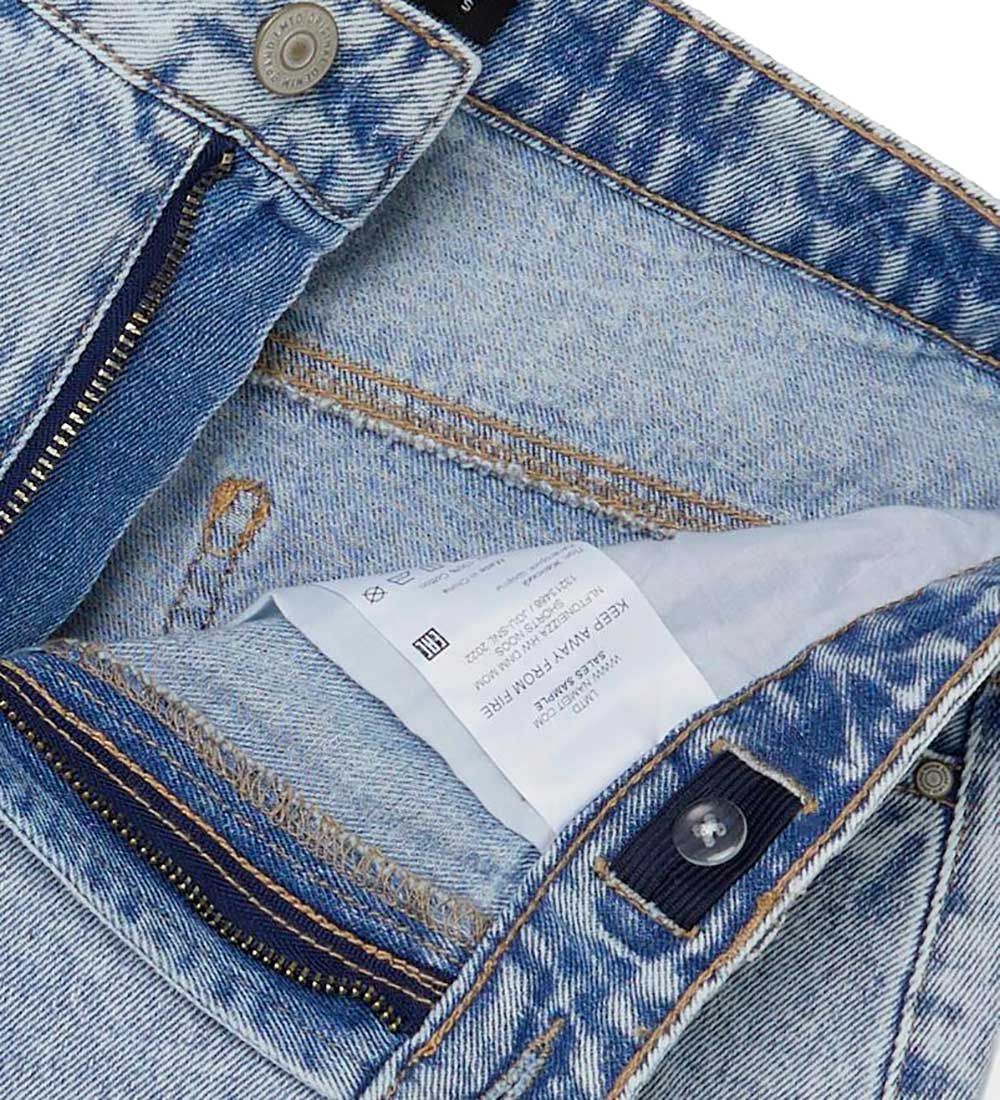 LMTD Shorts - Noos - NlfToneizza - Light Blue Denim/Stonewash