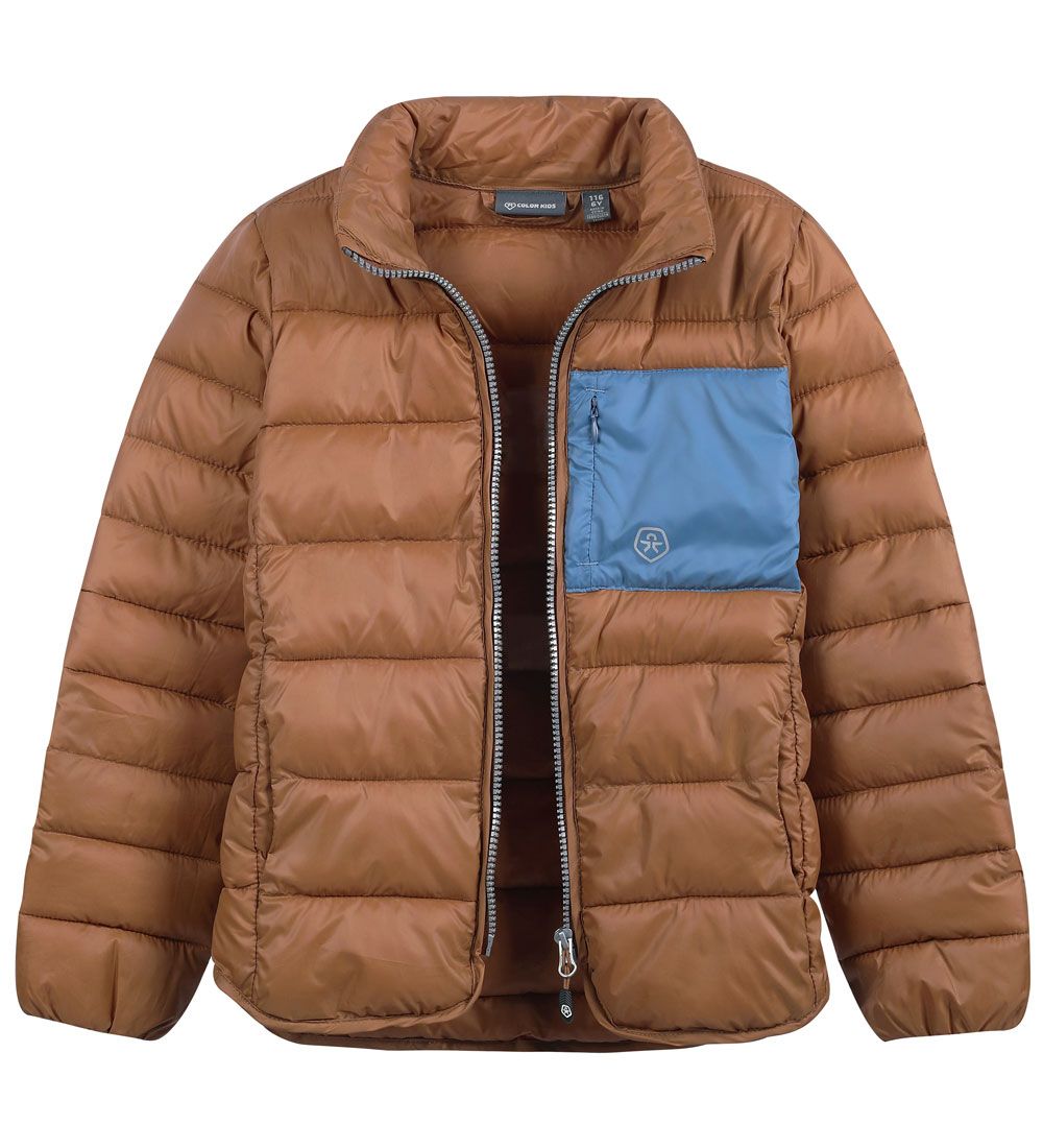 Color Kids Dynejakke - Brown Suger