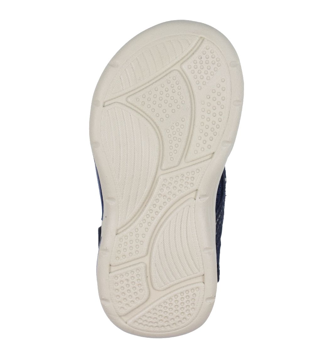 En Fant Sandal m. Velcro - India Ink m. Lys