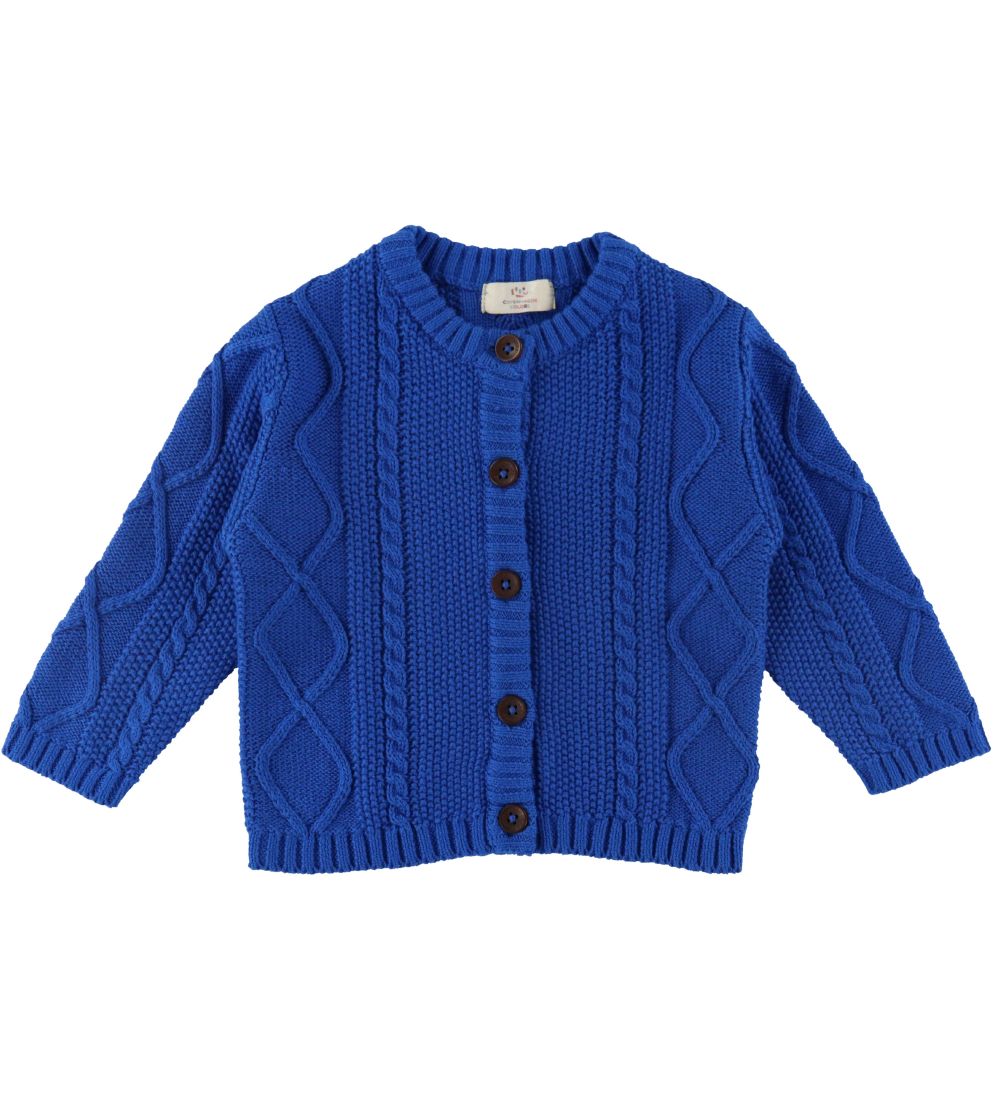 Copenhagen Colors Cardigan - Strik - Sharp Blue