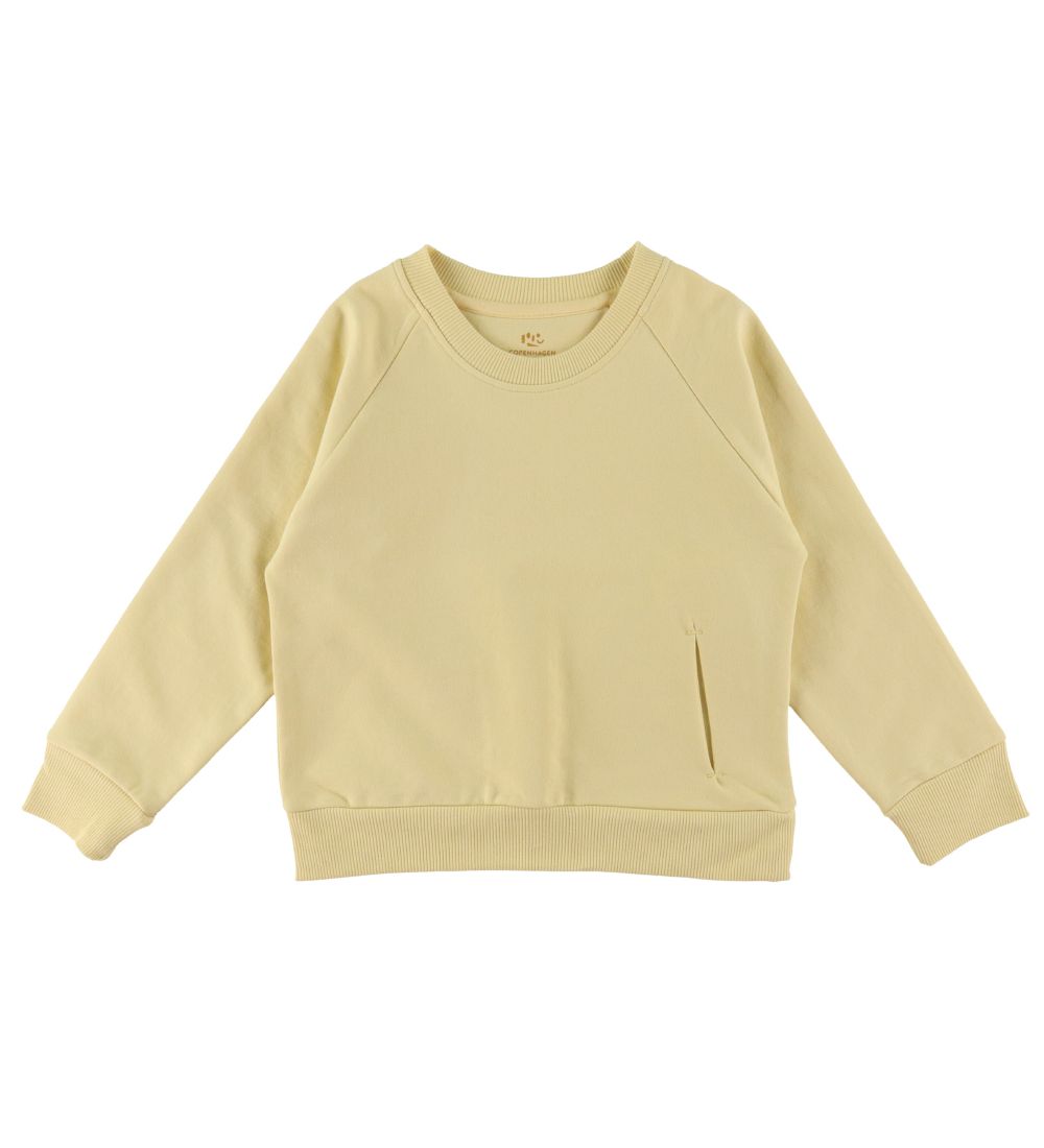 Copenhagen Colors Sweatshirt - Pale Yellow
