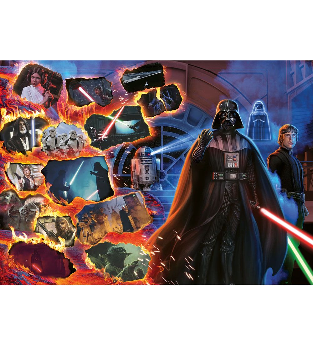 Ravensburger Puslespil - 1000 Brikker - Star Wars Darth Vader