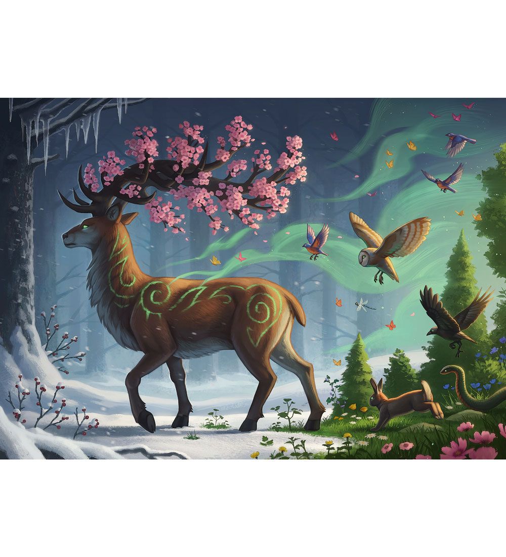 Ravensburger Puslespil - 1000 Brikker - Spring Deer