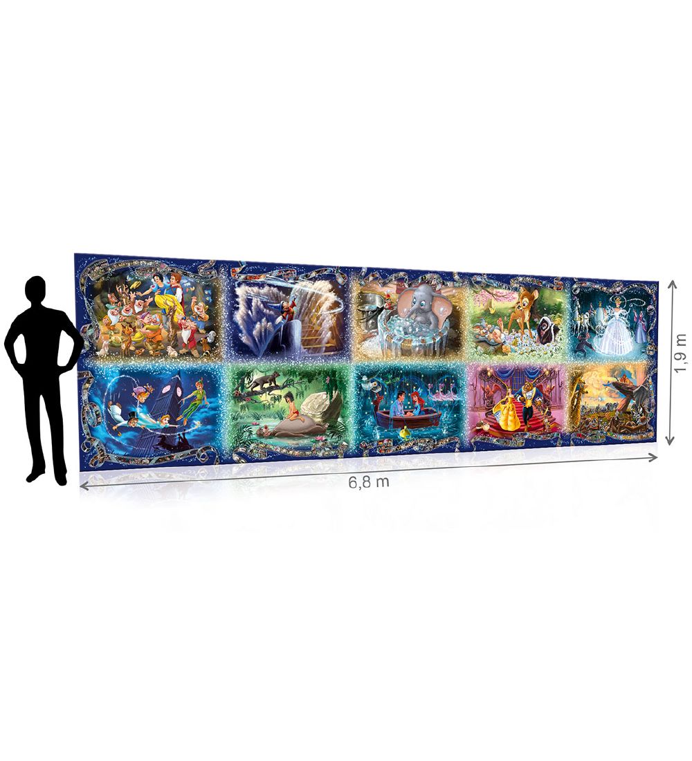 Ravensburger Puslespil - 40000 Brikker - Memorable Disney Moment