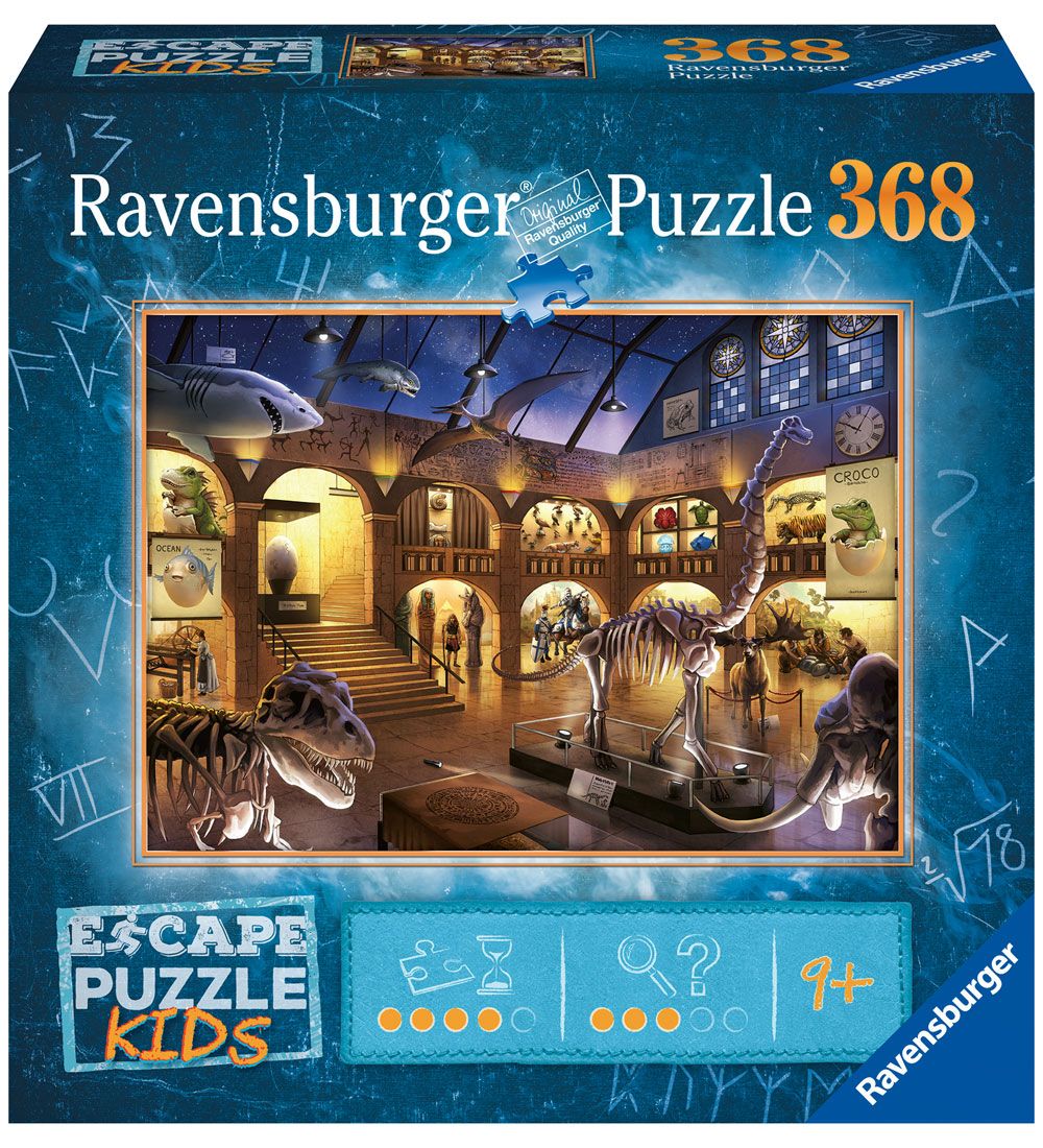 Ravensburger Puslespil - 368 Brikker - Escape Puzzle Museum Kids