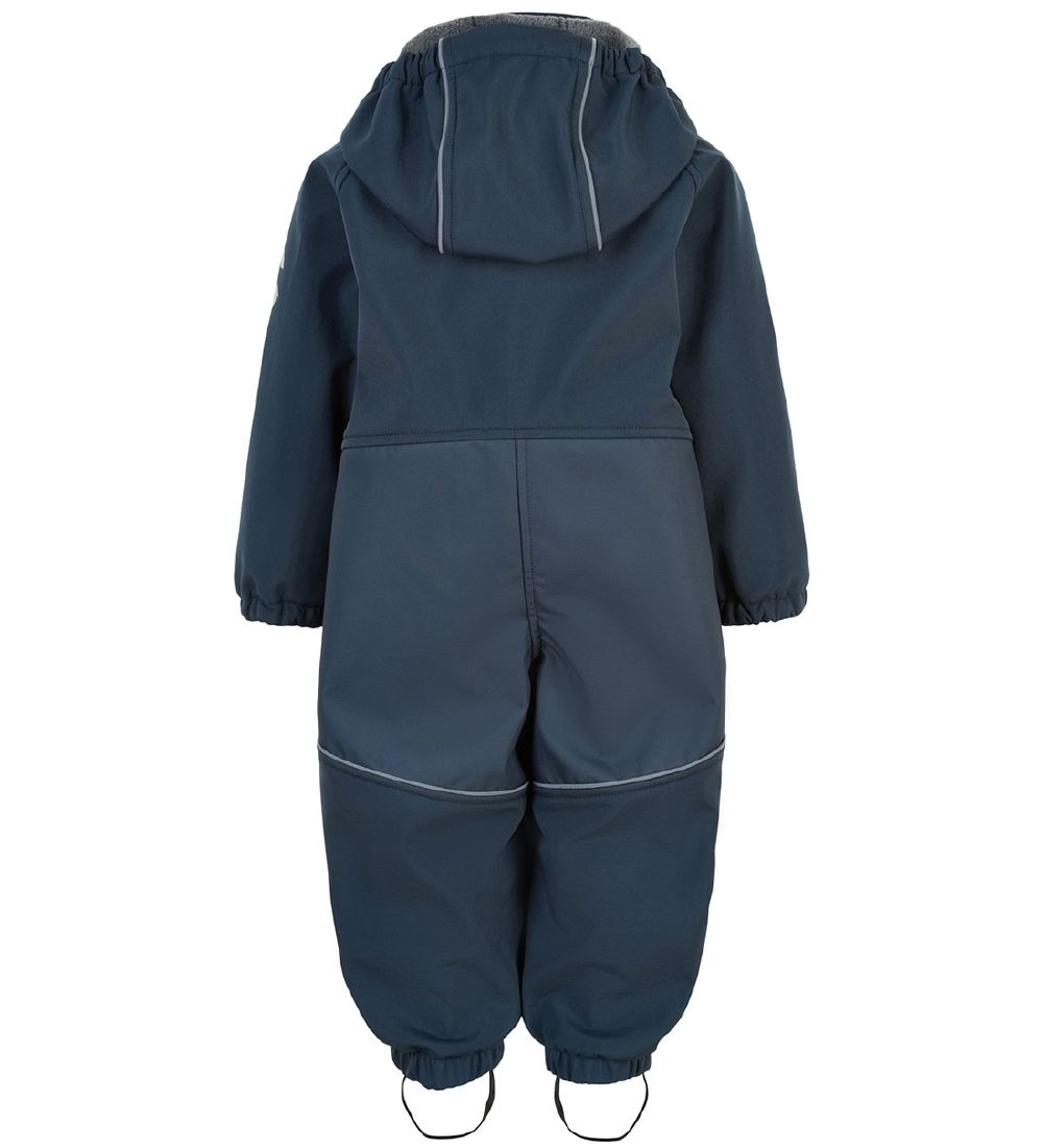 Mikk-Line Softshelldragt m. Fleece - Recycled - Blue Nights