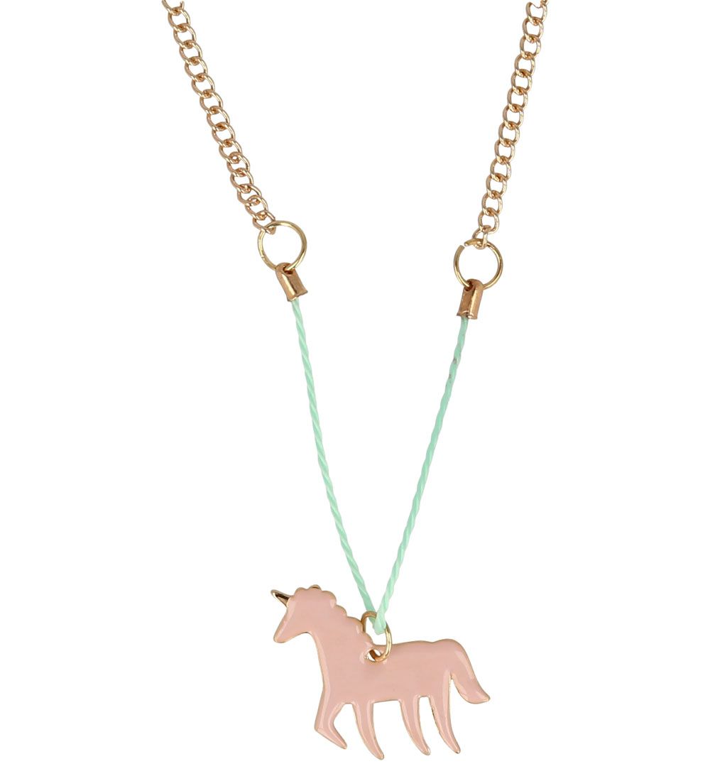 Meri Meri Halskæde - Enamel Unicorn Necklace
