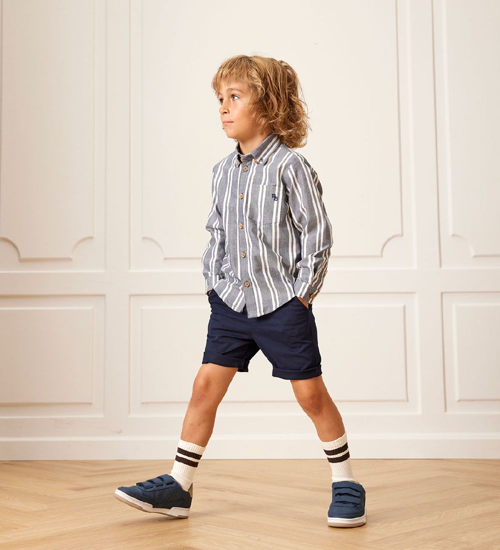 Bruuns Bazaar Shorts - Christian - Navy