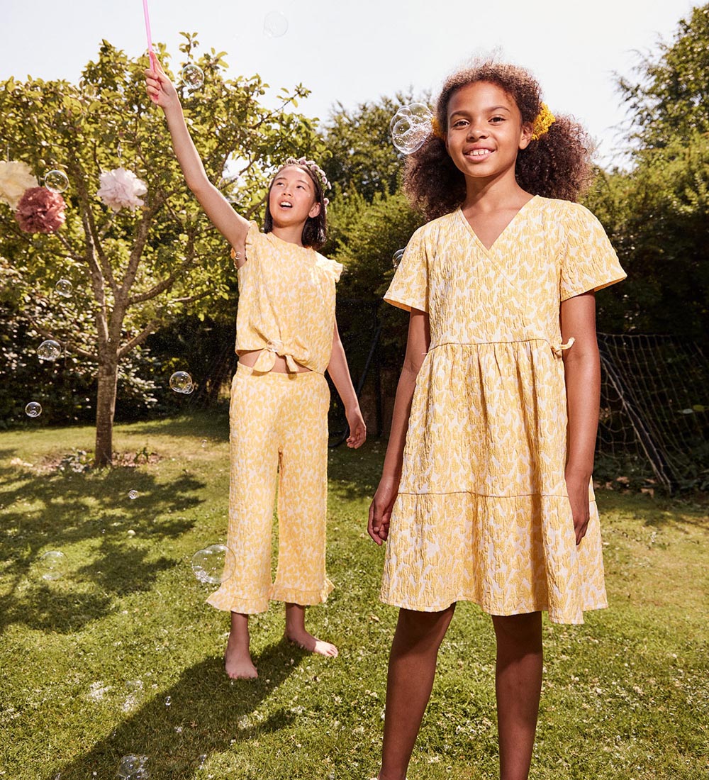 Pieces Kids Bukser - Culotte - PkMaya - Mellow Yellow