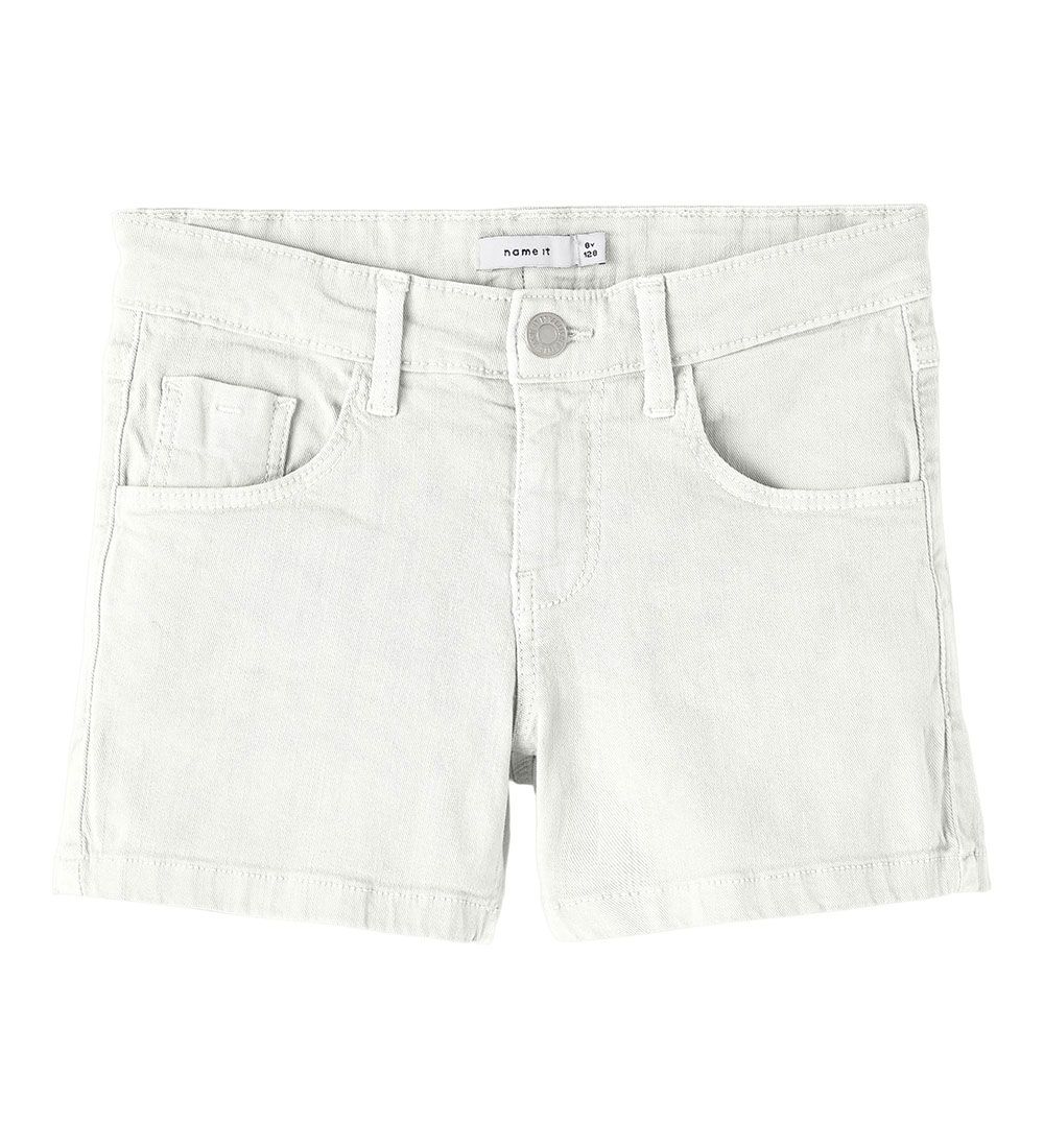 Name It Shorts - Noos - NkfRose - Bright White