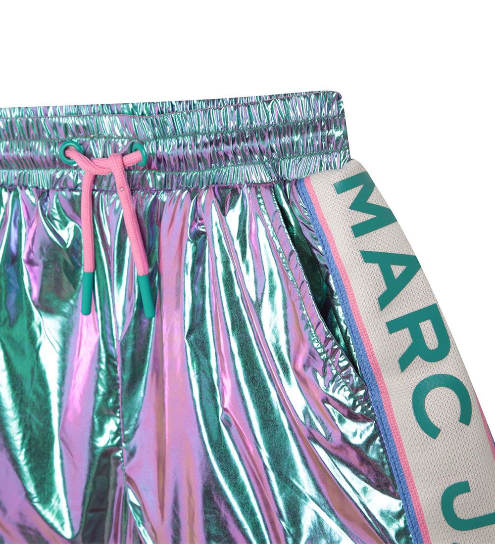 Little Marc Jacobs Shorts - Apricot/Metallisk Lilla/Grn