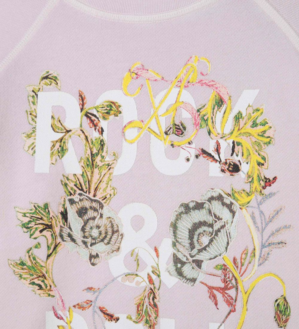 Zadig & Voltaire Sweatshirt - Lilac m. Print