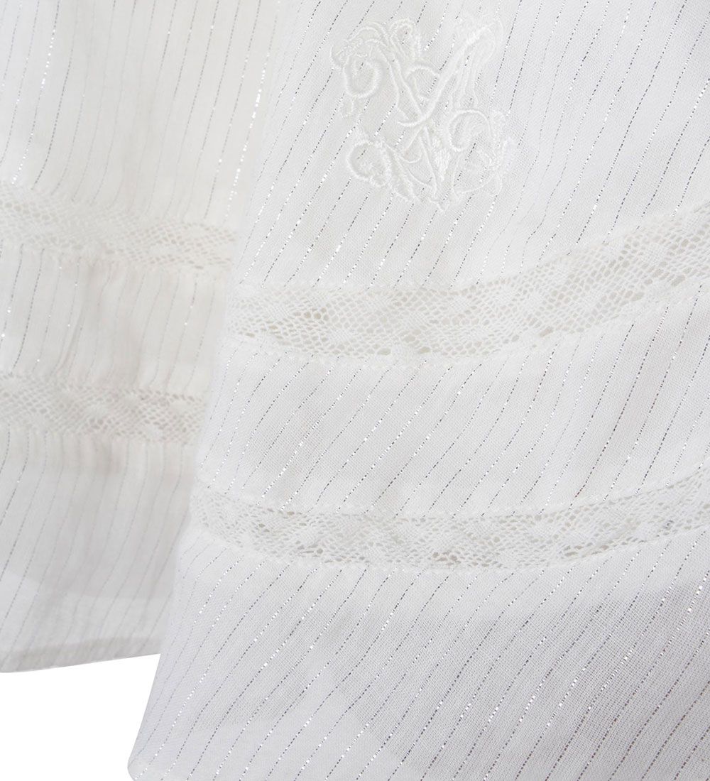 Zadig & Voltaire Nederdel - Ivory m. Sølvstriber