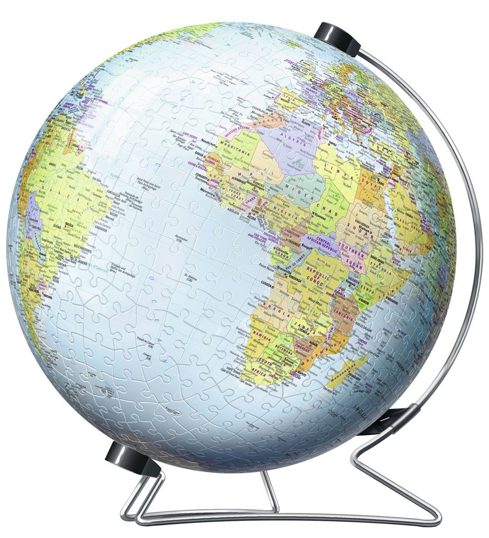 Ravensburger 3D Puslespil - 550 Brikker - World Globe