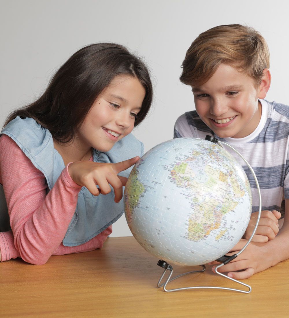 Ravensburger 3D Puslespil - 550 Brikker - World Globe