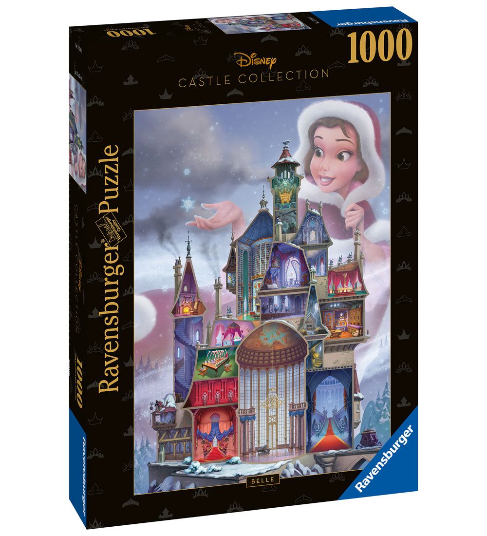 Ravensburger Puslespil - 1000 Brikker - Disney Belle