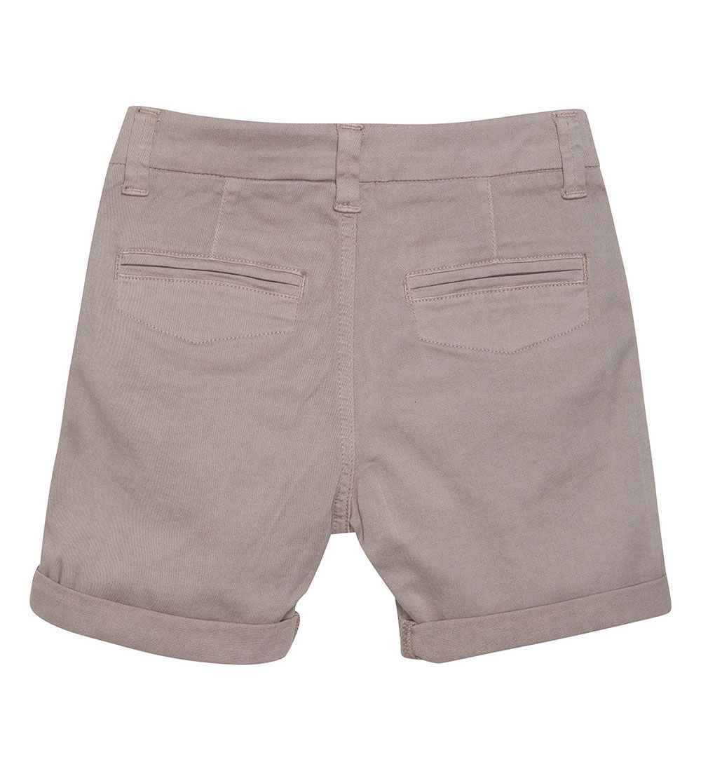 Minymo Shorts - Twill - Moon Rock