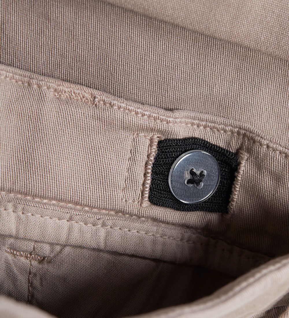 Minymo Shorts - Twill - Moon Rock