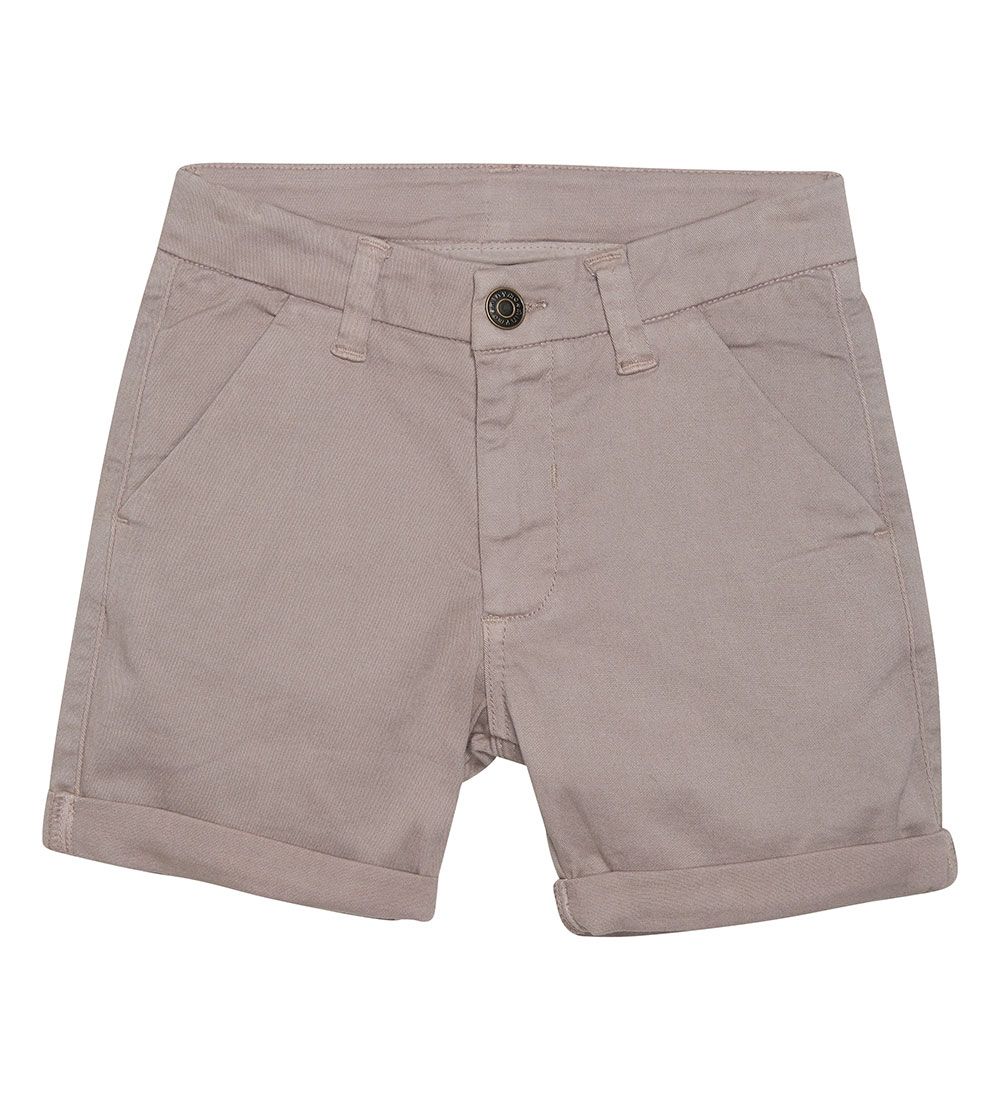 Minymo Shorts - Twill - Moon Rock