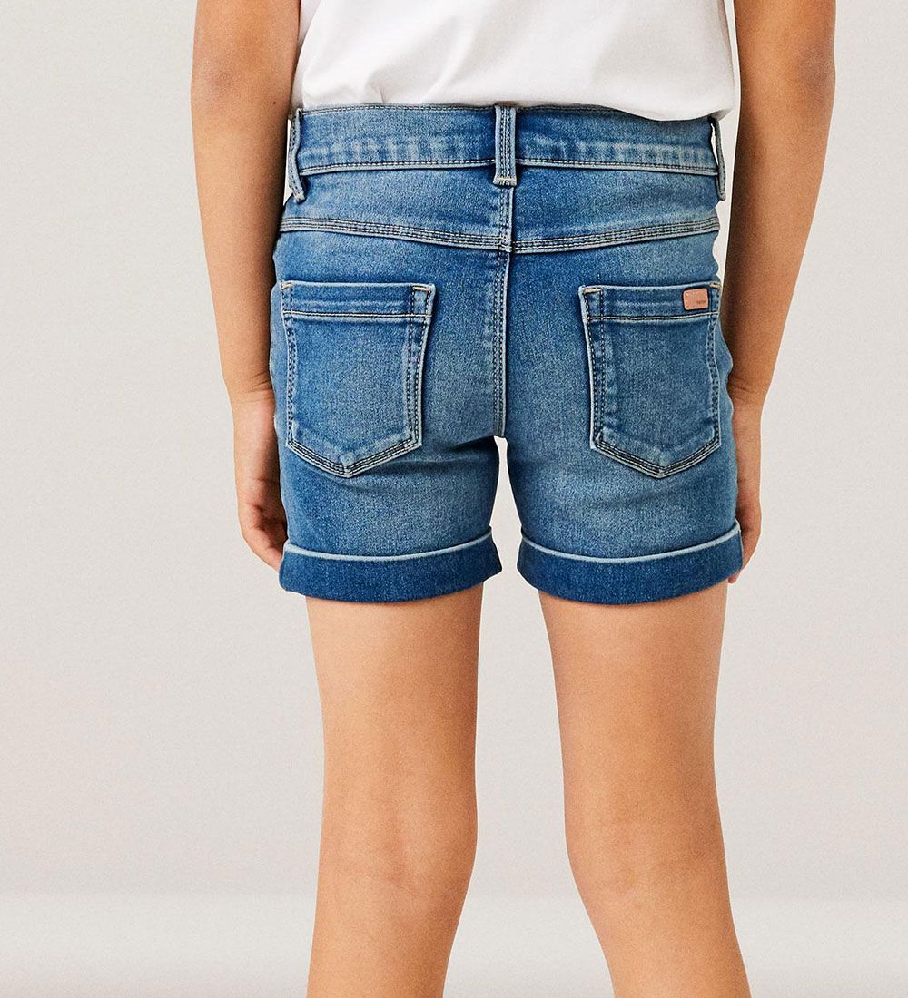 Name It Shorts - Noos - NkfSalli - Medium Blue Denim