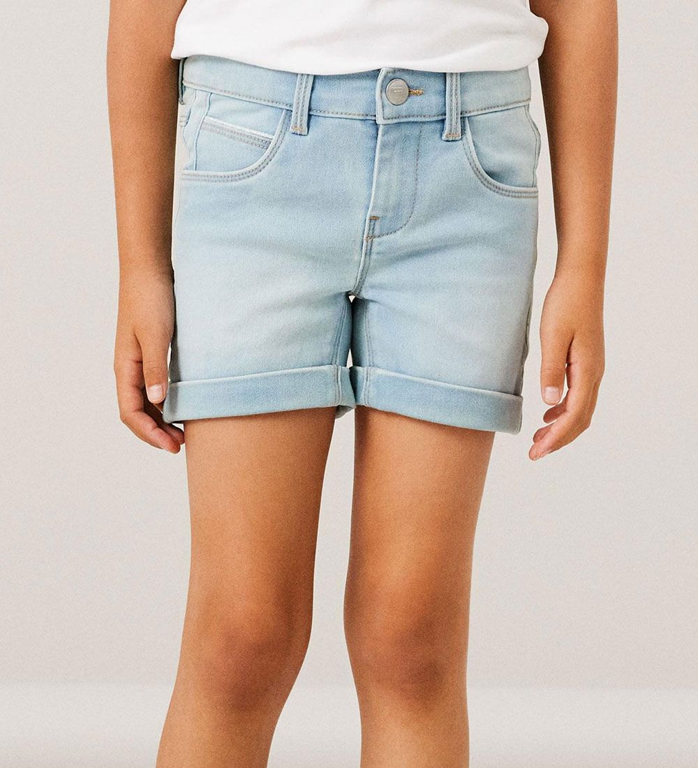 Name It Shorts - Noos - NkfSalli - Light Blue Denim