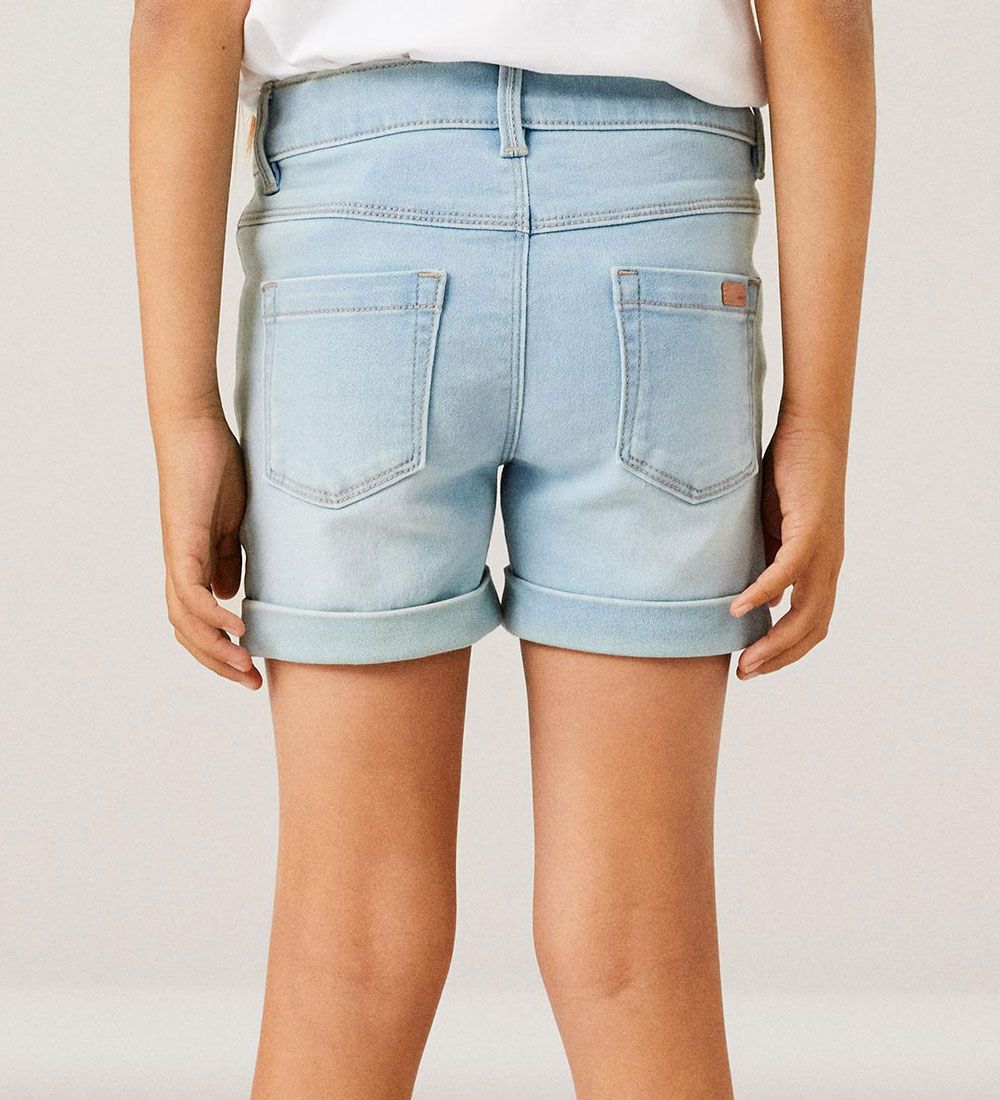 Name It Shorts - Noos - NkfSalli - Light Blue Denim
